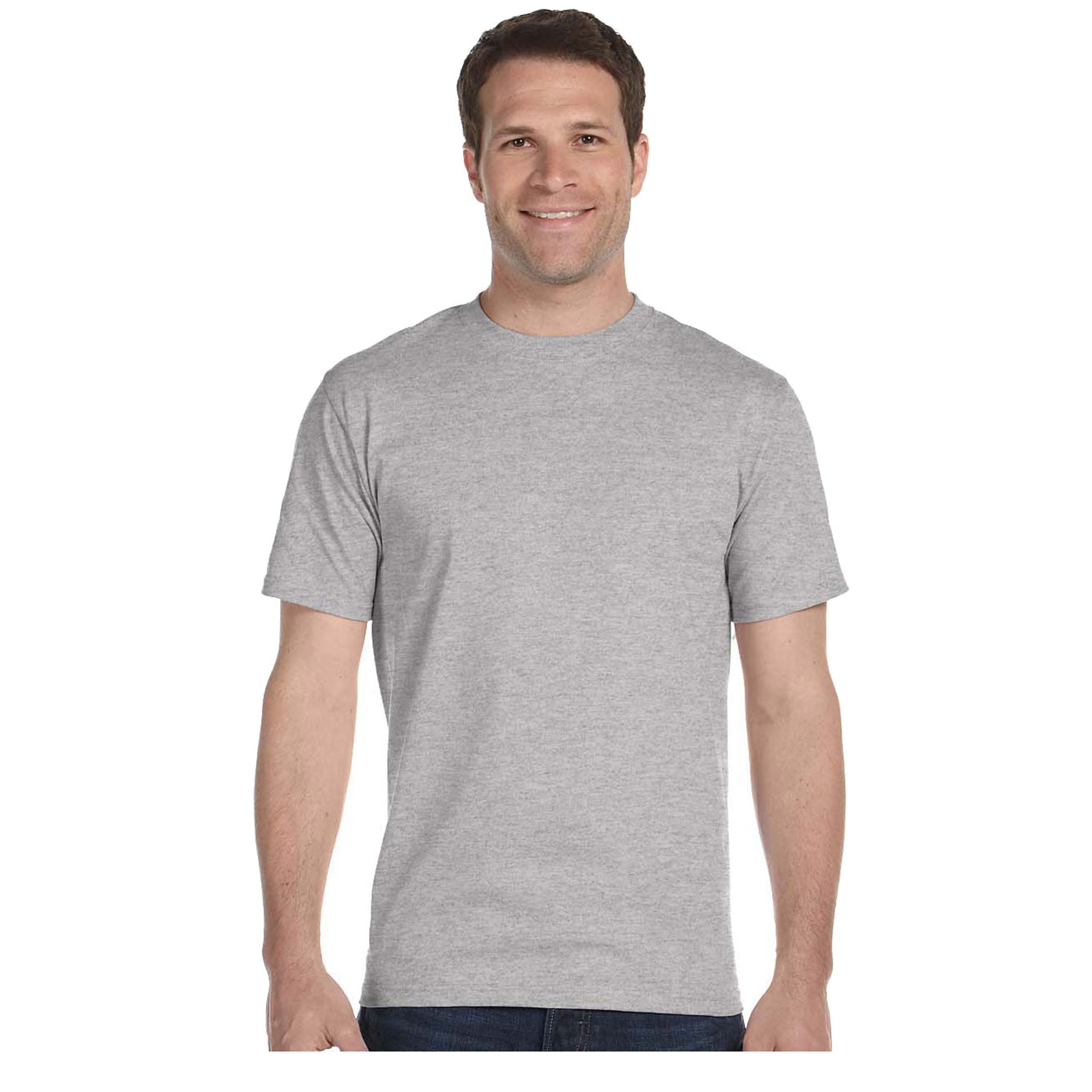Hanes Men's Lay Flat Collar Tall Beefy T-Shirt, Style 518T - Walmart ...