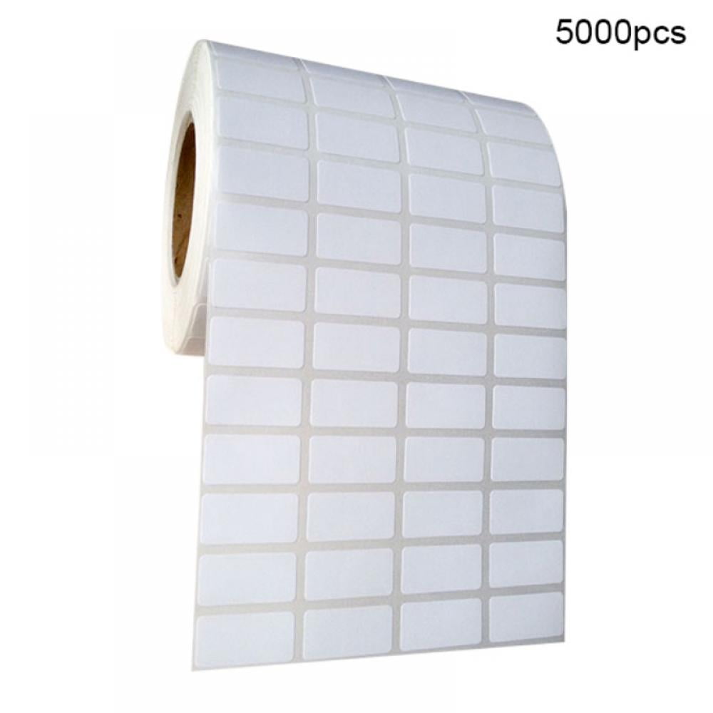 220 BLANK WHITE SELF ADHESIVE PEEL STICKY POSTAGE ADDRESS LABEL ON ROLL 12x50 mm 