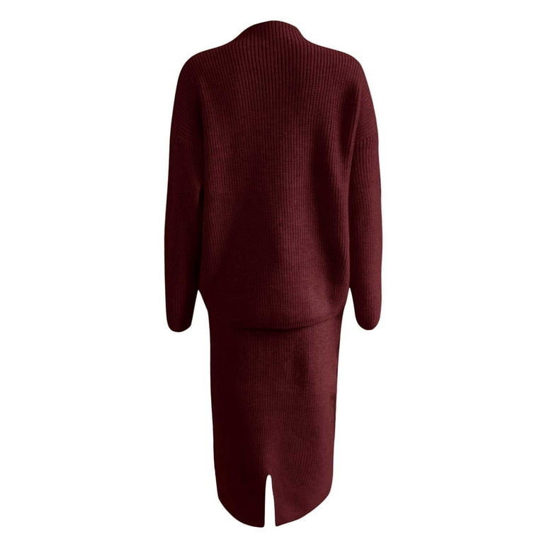 Casual Ruched Half A Turtleneck Wrapped Skirt Dresses(4 Colors) Casual Ruched Half A Turtleneck Wrapped Skirt Dresses(4 Colors)