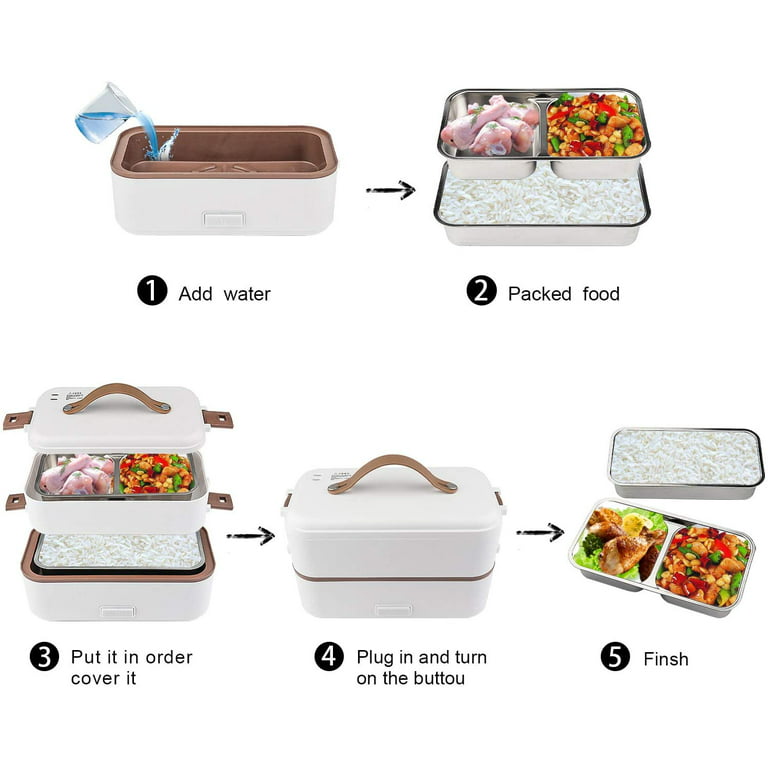 Automatic Self Heating Lunch Box To Keep Your Food Warm, Heatbox
