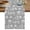 White Dark Gray, variant on Farmhouse Country Table Runner, Vintage Trees Rustic French Garden Birds Washable Cotton Linen Table Runners 36 Inches Long, Dresser Scarf Runner for Nightstand/End Tables/Round Tables 13''x36''