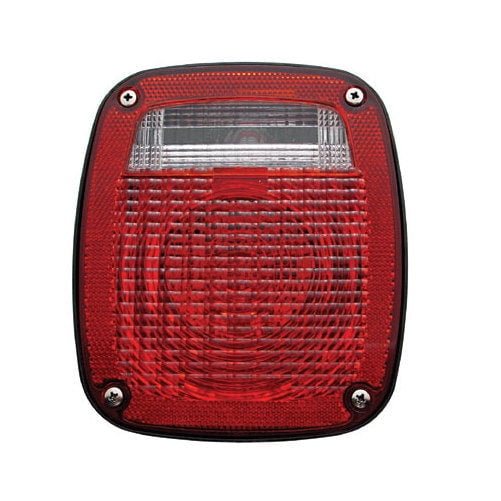 (2) Red Incandescent Truck Brake Stop Turn Tail Lights