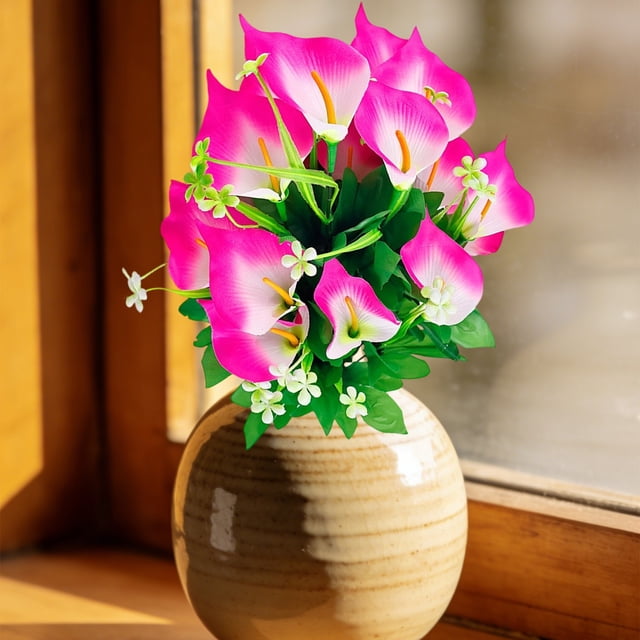 Realistic Artificial Silk Flowersfor Home Decorofficeswedding Table Arrangements And Gifts