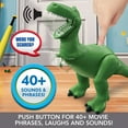 thumbnail image 4 of Disney Pixar Toy Story Rex Action Figure, Roarin' Laughs Talking Dinosaur Toy, Movie Collectible, 4 of 7