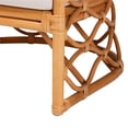 thumbnail image 6 of bali & pari Acelynn Bohemian Light Honey Rattan Arm Chair, 6 of 10