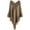 Khaki, variant on CoCopeaunts Winter Knit Tassel Pullover Poncho for Women Elegant Sweater Wraps Ethnic Shawl Cape