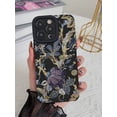thumbnail image 3 of Customized Space Shell Leaf Pattern Phone Case, 3 of 3