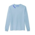 thumbnail image 5 of Daxton Premium Nashville Men Long Sleeves T Shirt Ultra Soft Medium Weight Cotton, 2Pk Royal White LightBlue Royal Large, 5 of 6