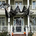 thumbnail image 3 of 3 PCS Halloween Decorativo Black Gauze Terror Gauze Halloween accesorios de Halloween Suministros Halloween House Props para la decoración (Negro 80x240 cm), 3 of 8