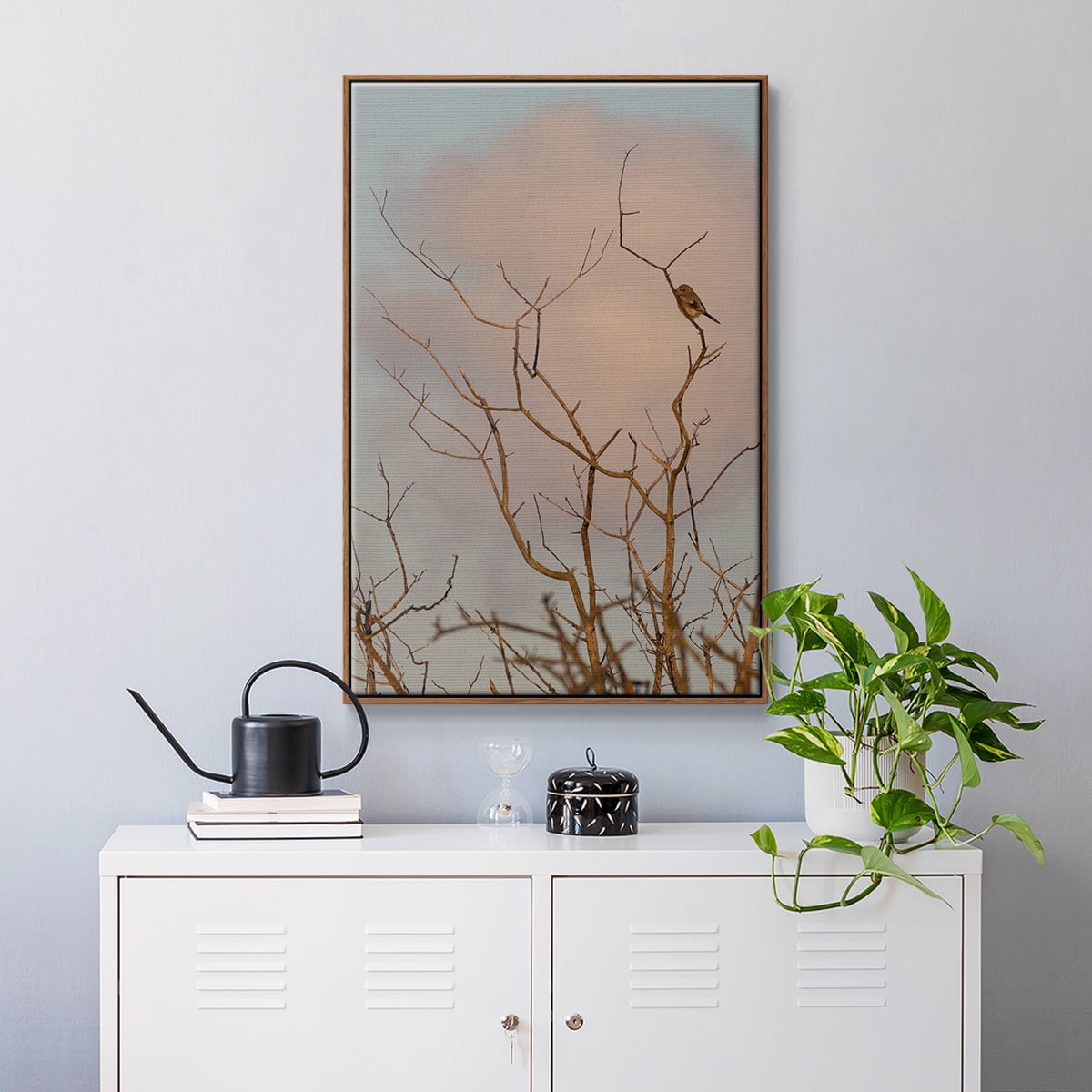 At Dawn Framed Premium Gallery Wrapped Canvas - Ready to Hang