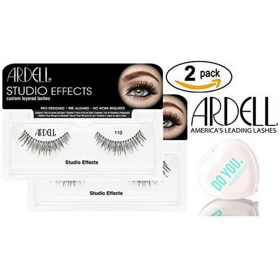 Ardell Professional STUDIO EFFECTS Custom Layered Lashes, 2-pack w/ Sleek Mirror - 105 (2-pack)