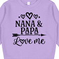 thumbnail image 3 of Inktastic Nana Papa Love Me Grandchild Toddler Sweatshirt, 3 of 4
