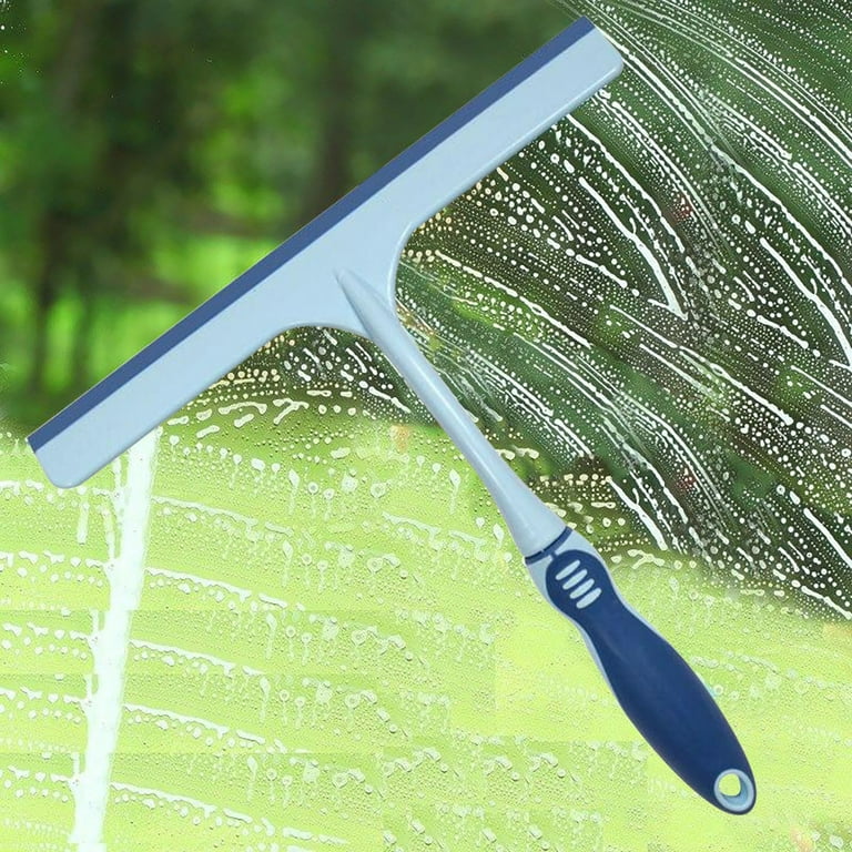  Shower Squeegee for Glass Doors, Shower Door Squeegee, Window Cleaner  Tool, Multifunctional Household Cleaning Wiper with Hook for Windows,  Tiles, Car Glass, Glass Shower Doors #
