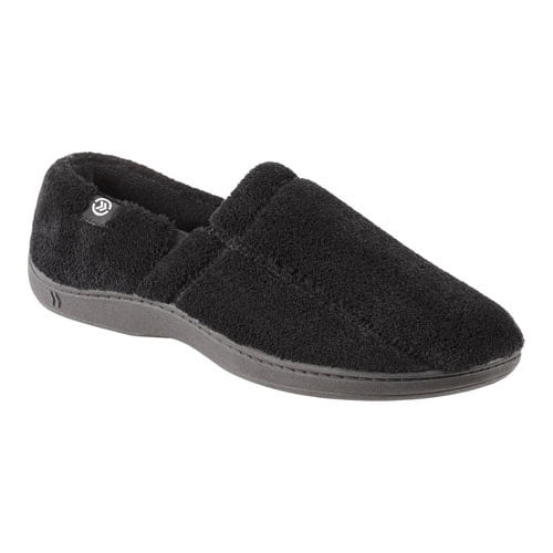 isotoner mens moccasin slippers