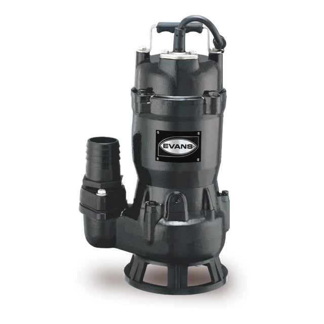 Bomba Sumergible Para Lodos Evans 1/2hp 220v 1f Sólidos 1.5p