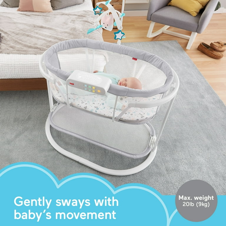 Fisher Price Soothing Motions Bassinet Ocean Sands Walmart
