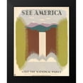 thumbnail image 2 of Herzog, Harry 20x24 Black Modern Framed Museum Art Print Titled - See America Visit the National Parks, ca. 1936-1940, 2 of 5