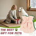thumbnail image 2 of GASTROPOD Dog Dresses for Small Dogs Girl,Cloth Small Dog Clothes,Elegant and Sophisticated with Bowknot Small Dog Costume,Pink,L, 2 of 7