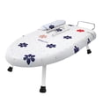 thumbnail image 5 of 2Pcs/Set Desktop Ironing Board with Removable Washable Cover Heat-Resistant Cotton Padded Foldable Anti-slip Clothes Sleeves Mini Ironing Board, 5 of 8