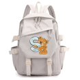 thumbnail image 1 of 26 English Letters Backpack Student Girls School Backpack Bookbag Cosplay Canvas Children Kid Travel Bag Back To School, 1 of 5