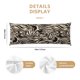 thumbnail image 3 of Balery Leopard And Zebra1 Funda Protectora para Almohada Corporal de Algodón Hipoalergénico con Cierre(55 x 21 pulgadas), Almohadas No Incluidas, 3 of 7