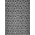 thumbnail image 1 of Ahgly Company Indoor Rectangle Patterned Dark Gray Novelty Area Rugs, 2' x 5', 1 of 6