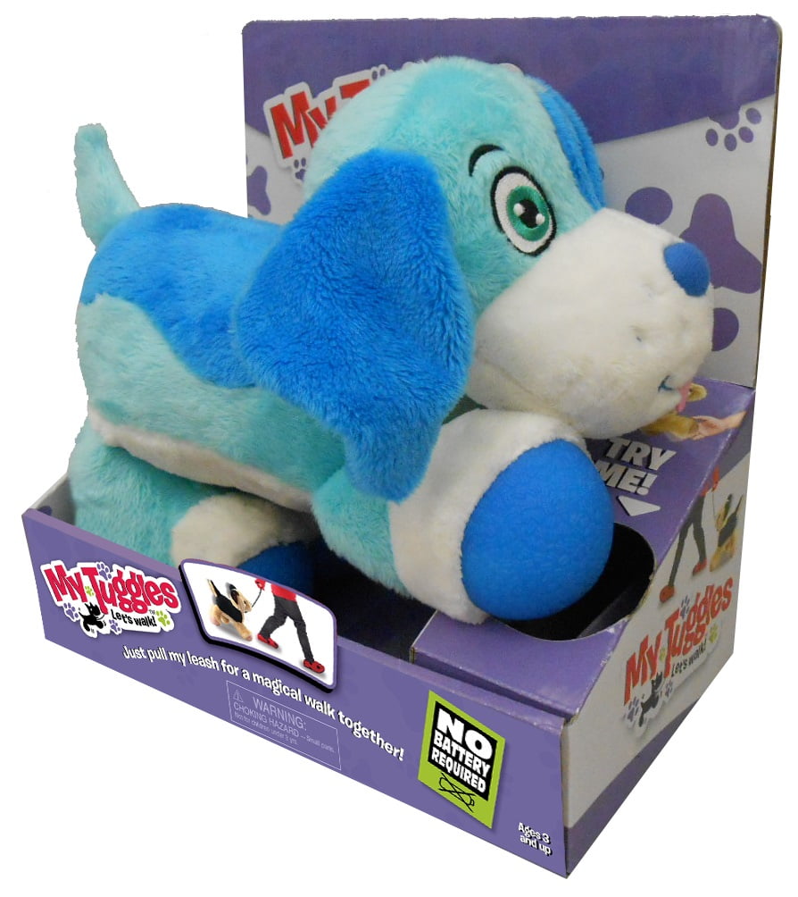 My Tuggles BLUE PUPPY DOG Magical Walking Dog No Batteries Required New 
