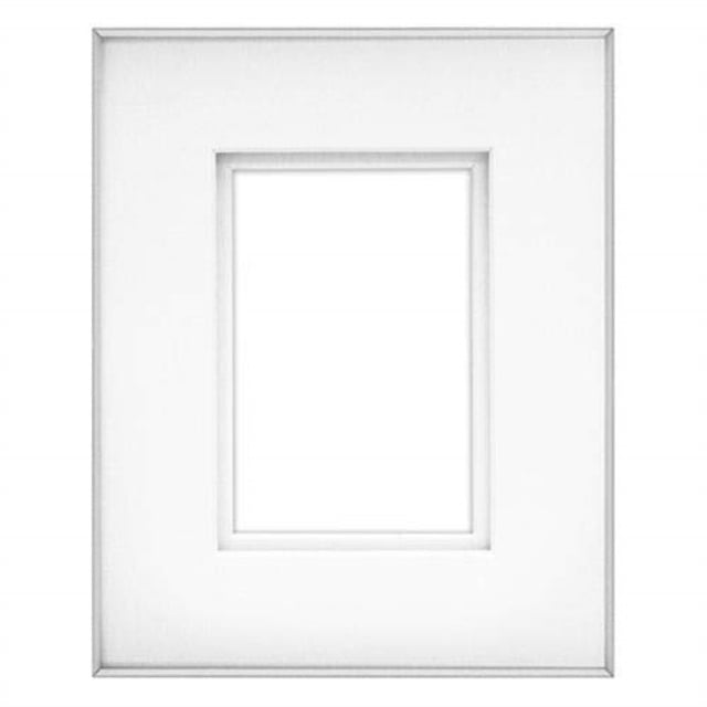Fineline Picture Frame Color Silver, Size 20" x 24" Frame/16" x 20" Mat