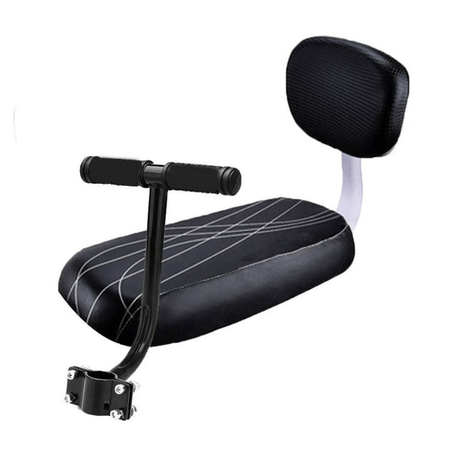 Bike Rear Cushion, Comfortable Backrest with Armrest and Footrest Set Accessory for Kids