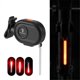thumbnail image 2 of Flowing Water Bike Rear Light Bicycle Tail Light, 2 of 5