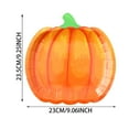 thumbnail image 3 of XDDST Halloween Yard Decor 10 Pcs Fall Pumpkin Paper Plates 9 Inch Autumn Disposable Plates Party Plates Orange Round Dinner Plates Party for Kitchen Home Dining Supplies Halloween Decorations, 3 of 4