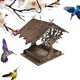thumbnail image 5 of Comedero para Pájaros para Jardín, Comedero para Pájaros, para Colgar, para Colgar, para Colgar Al , Decoración para Colibrí Salvador Dali Comedero para pájaros, 5 of 10