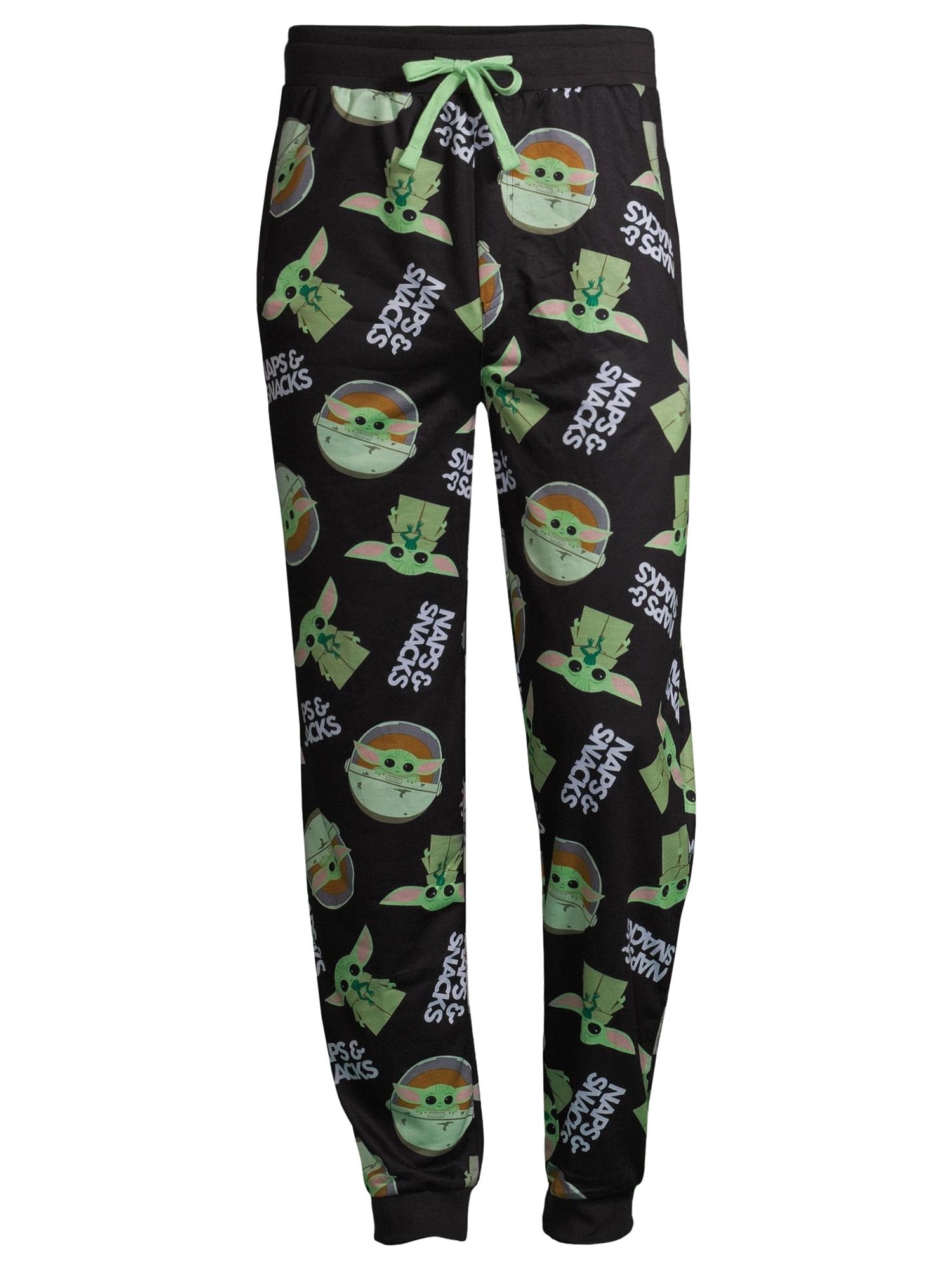 Star Wars Men's Baby Yoda Mandalorian Lounge Pants 