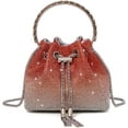thumbnail image 1 of LHSHID Bling Crystal Rhinestone Purse for Women Sparkly Clutch Handbag Crossbody Bag for Evening Wedding Party Prom, 1 of 6