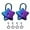 Colorful-2PCS, variant on Mini Star Shape Decorative Padlock,Gold Star Lock with 2 Star Key,Luggage Cabinet Handbag Diary Book,Gym Locker Lock Easy Cute (Colorful-2PCS)