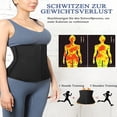 thumbnail image 4 of Faja moldeadora de cintura Dinheiro para mujer, talla grande, dos cinturones, corsé de entrenamiento de neopreno, reductor de cintura con cremallera, 4 of 6
