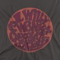 thumbnail image 2 of Willy Wonka and The Chocolate Factory Circle Logo Women's T Shirt, Charcoal, Medium, 2 of 6