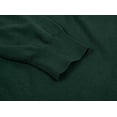 thumbnail image 4 of Krumba Men's Cotton Oversized V-Neck Classical Pull-On Sweater 4XL Green, 4 of 8