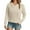 Beige, variant on Sweatshirt Women Women's Solid Color Sweatshirt Women's Casual Hooded Sweatshirt With Pattern Drop Shoulder Long Sleeve Pullover Jacket For Everyday Comfort And Style