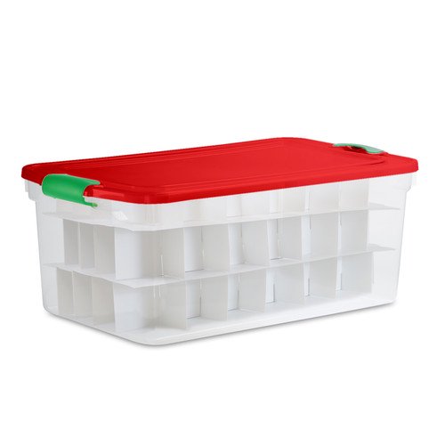 Homz Latching Clear Storage 64 Qt
