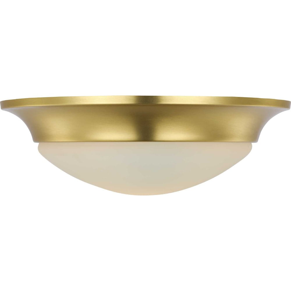 P350146-012-Progress Lighting-Etched Glass Close-to-Ceiling - Close-to-Ceiling Light - 1 Light - Bowl Shade in Transitional style - 11.5 Inches wide