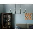 thumbnail image 3 of 52721BK Kichler Lighting Madden - 6 Light Chandelier-17.5 Inches Tall and 17.75 Inches Wide-Black Finish, 3 of 6