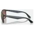 thumbnail image 3 of Ray Ban Purple Mirrored Gold Polarized Square Men's Sunglasses RB4264-876/6B-58, 3 of 5