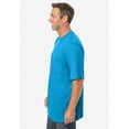 thumbnail image 3 of KingSize Men's Big & Tall Shrink-Less Lightweight Pocket Crewneck T-Shirt, 3 of 6