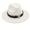 Off-White, variant on Top Hat Bull Head Ethnic Style Jazz Hat for Men and Women Fedora Hats for Men Felt Prairie Riding Hat Four Seasons Hats for Women,Off-White