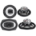 thumbnail image 2 of 2) Boss R94 6x9" 500W 4 Way Car & 2) 6.5" 300W 3 Way Speakers & 400W 4-Ch Amp, 2 of 12