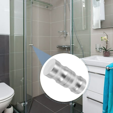 MLINS  Door Knob Knobs Bathroom Handle Smooth Surface Back-to-back