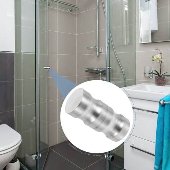 MLINS  Door Knob Knobs Bathroom Handle Smooth Surface Back-to-back