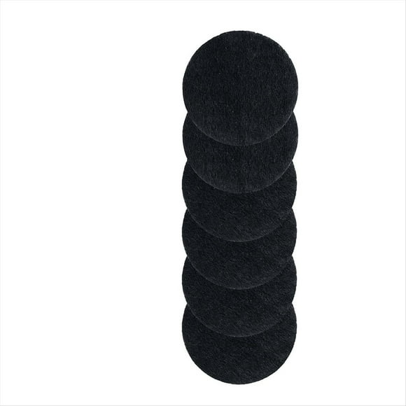 Juego de Filtros de Carbón - Paquete de 6 Filtros de Repuesto para Campanas Extractoras Portátiles para Breetee - Filtro de Carbón Circular de 11,9 cm