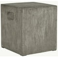 thumbnail image 3 of Safavieh Cube Outdoor Modern Concrete Accent Table - Dark Grey, 3 of 6
